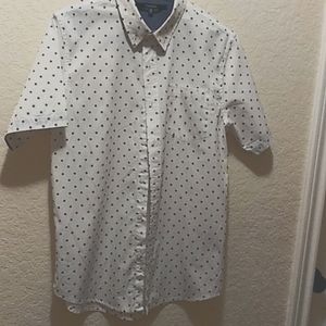 Short sleeved button down shirt